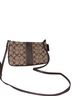 Coach Print Brown Leather Crossbody Bag One size - photo 3