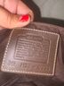 Coach Print Brown Leather Crossbody Bag One size - photo 8