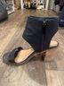 Very Volatile 100% Leather Black Heels Size 7 - photo 4