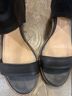 Very Volatile 100% Leather Black Heels Size 7 - photo 6