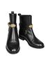 Michael Kors 100% Leather Black Ankle Boots Size 5 - photo 1