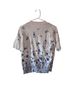 Cathy Daniels 100% Cotton Floral White Blue Cardigan Size M - photo 2