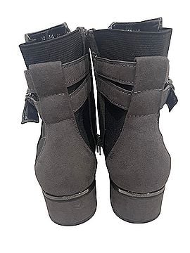 DKNY Suede Booties Ankle Boots (view 2)