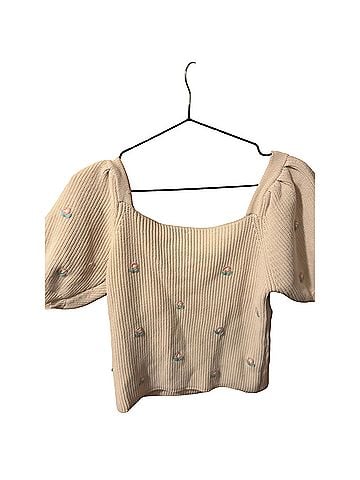 Astr Short Sleeve Blouse (view 2)