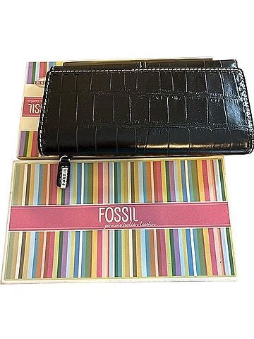 Fossil Sedona Croc Clutch Wallet (view 2)