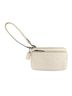 Coach White Gold Wristlet One size - photo 1