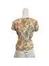 Hillard & Hanson Floral Multi Color T-Shirt Size M - photo 2