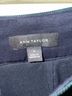 Ann Taylor 65% Polyester 33% Rayon 2% Spandex 100% Polyester Plaid Multi Color Casual Skirt Size 0 - photo 3