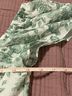 Francesca's Floral Green Ivory Casual Dress Size S - photo 8