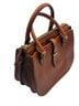 Fossil Brown Leather Satchel One size - photo 2