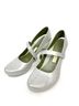 Tsubo 100% Leather Silver Heels Size 10 - photo 5