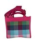 Kate Spade X Target 100% Polyester Plaid Pink Tote One size - photo 2