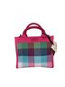 Kate Spade X Target 100% Polyester Plaid Pink Tote One size - photo 1