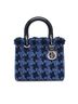 Dior 100% Tweed Blue Medium Tweed Lady Dior One size - photo 1