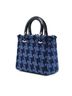 Dior 100% Tweed Blue Medium Tweed Lady Dior One size - photo 3