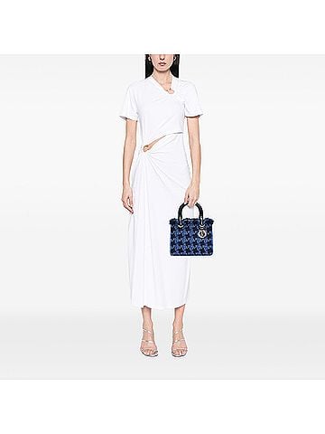 Dior Medium Tweed Lady Dior (view 2)