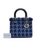 Dior 100% Tweed Blue Medium Tweed Lady Dior One size - photo 7