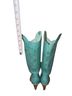BCBG 100% Leather Print Blue Boots Size 6 - photo 2