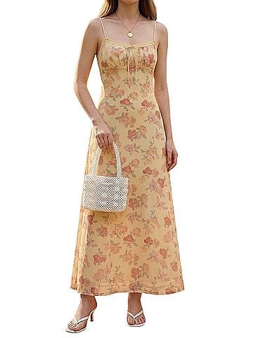 Pink Rose Casual Dress (view 1)