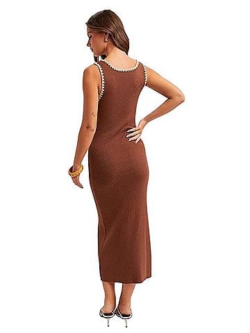 Good Luck Gem Wool Dress (view 2)