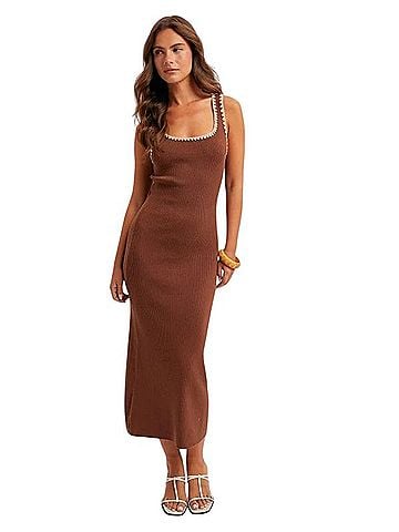 Good Luck Gem Wool Dress (view 1)