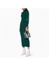STAUD Solid Green Casual Dress Size S - photo 5