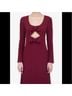 STAUD Red Casual Dress Size 6 - photo 8