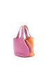 Hermès 100% Leather Orange Casaque Picotin Lock Bag Clemence PM One size - photo 3