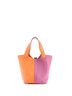Hermès 100% Leather Orange Casaque Picotin Lock Bag Clemence PM One size - photo 4