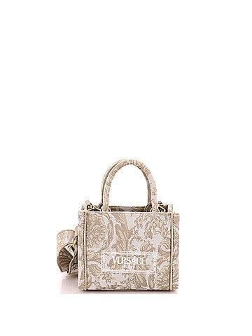 Versace Athena Convertible Tote Barocco Jacquard Small (view 1)