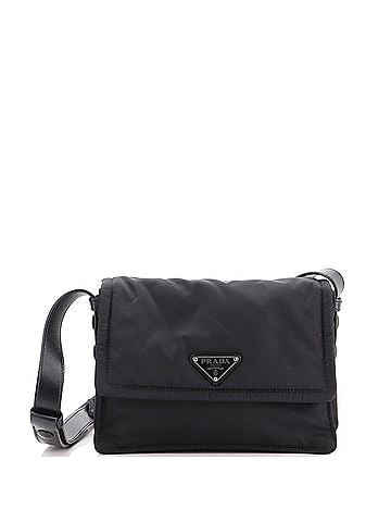 Prada Padded Flap Shoulder Bag Re-Nylon Small (view 1)