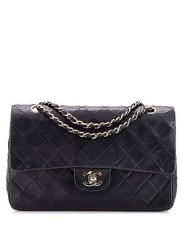 Chanel Vintage Classic Double Flap Bag Quilted Lambskin Medium (view 1)