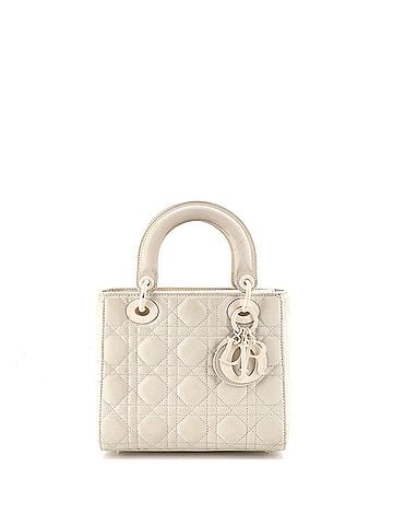 Christian Dior Ultra Matte My ABCDior Lady Dior Bag Cannage Quilt Calfskin (view 1)