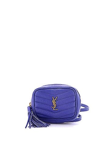 Saint Laurent Lou Camera Bag Matelasse Chevron Leather Baby (view 1)