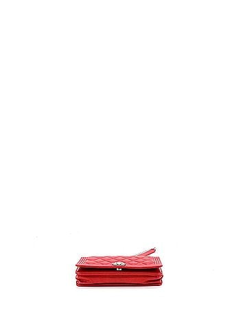 Chanel Boy Wallet on Chain Quilted Caviar (view 2)