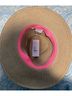 Lilly Pulitzer Tan Pink Sun Hat Size M - photo 3