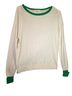 Boden Ivory Green Wool Pullover Sweater Size M - photo 1