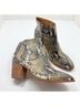 Madewell Snake Print Multi Color Ankle Boots Size 7 1/2 - photo 4