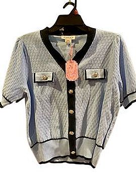 Nanette Short Sleeve Blouse (view 1)