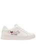 Coach 100% Leather Red Gray Sneakers Size 8 - photo 1