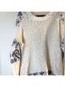 Anthropologie Ivory Blue Pullover Sweater Size S - photo 4