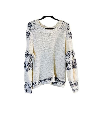 Anthropologie Anthropologie Pilcro Petra Feathered oversized sweater Pullover Sweater (view 2)