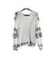 Anthropologie Ivory Blue Pullover Sweater Size S - photo 2