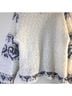 Anthropologie Ivory Blue Pullover Sweater Size S - photo 5