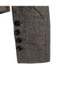 Patrizia Pepe Plaid Gray Blazer Size 12 - photo 4