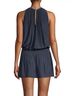 Ramy Brook 100% Polyester Solid Multi Color Blue Cocktail Dress Size M - photo 5