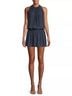 Ramy Brook 100% Polyester Solid Multi Color Blue Cocktail Dress Size M - photo 4