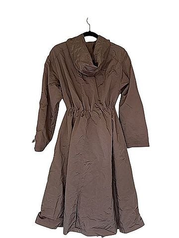 Guess Kelsi Hoodie Pack Parka Summer Clay Taupe Coat (view 2)