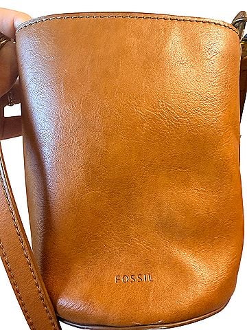 Fossil Leather Bucket Bag (view 2)