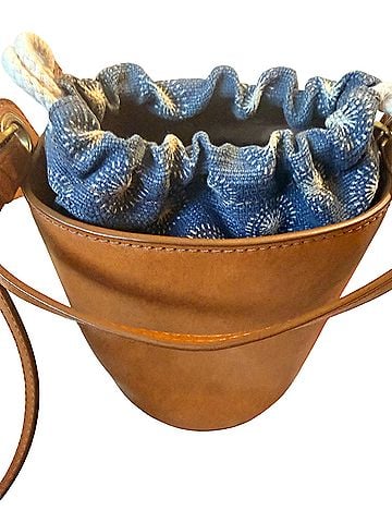 Fossil Leather Bucket Bag (view 1)